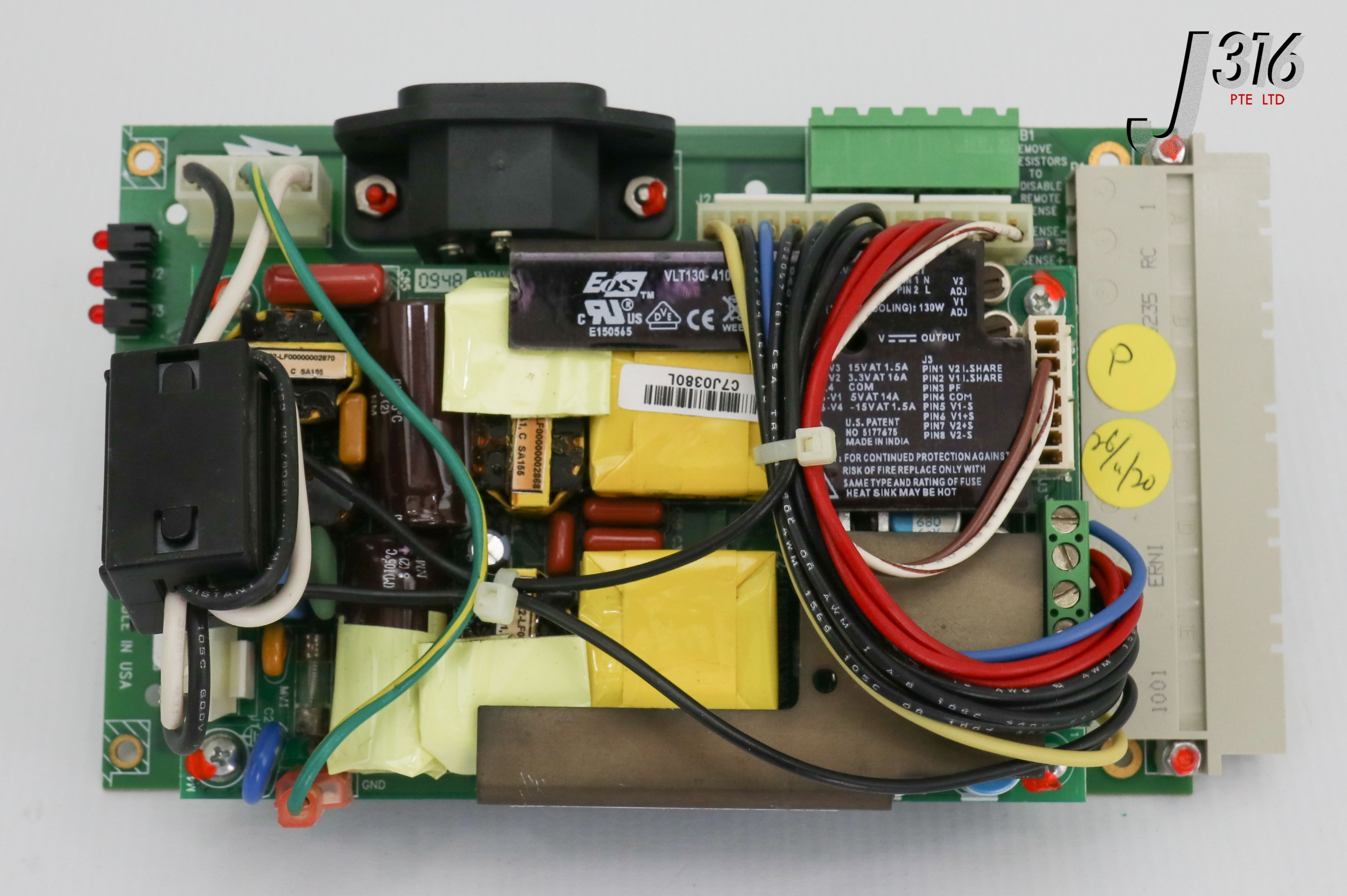 22577 DELTA TAU UMAC AC POWER SUPPLY, 603269-106, LFVLT130-4102